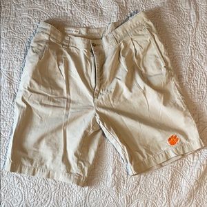 Clemson khaki shorts